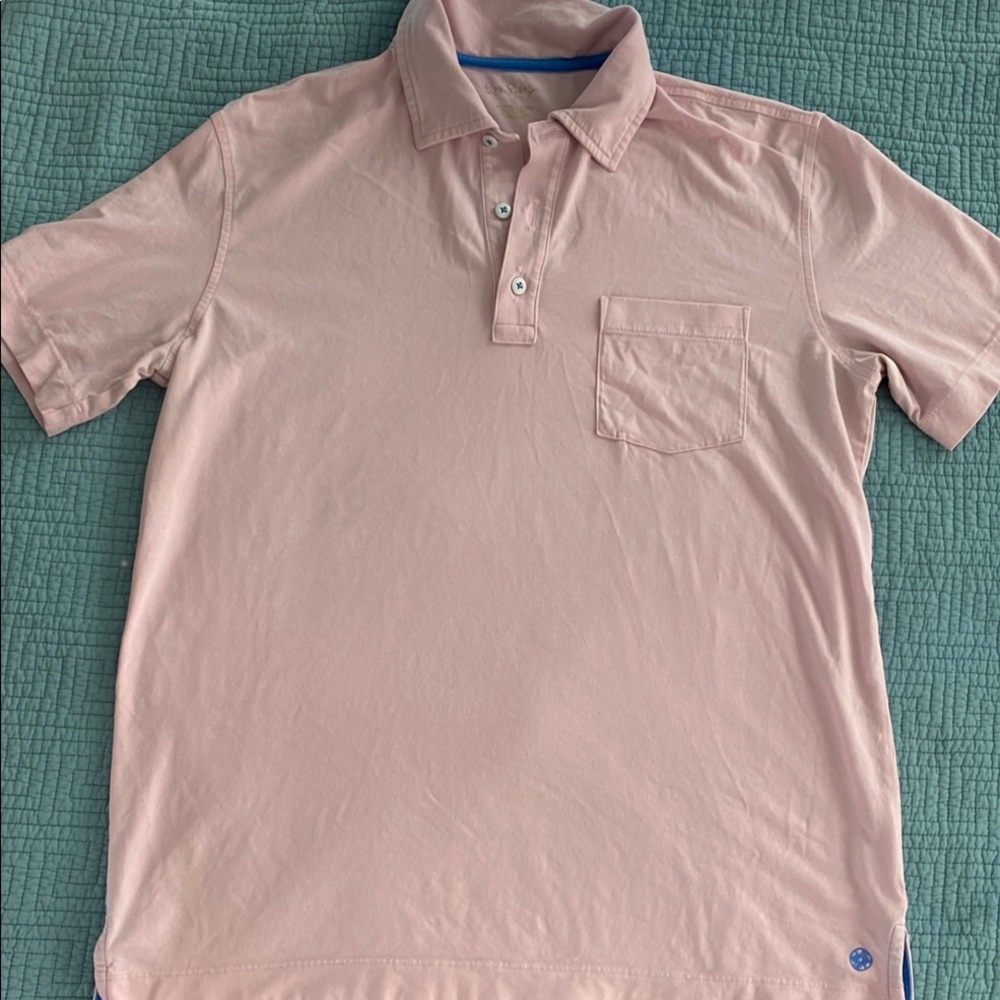 Lilly Pulitzer Men's Pink Polo Shirt